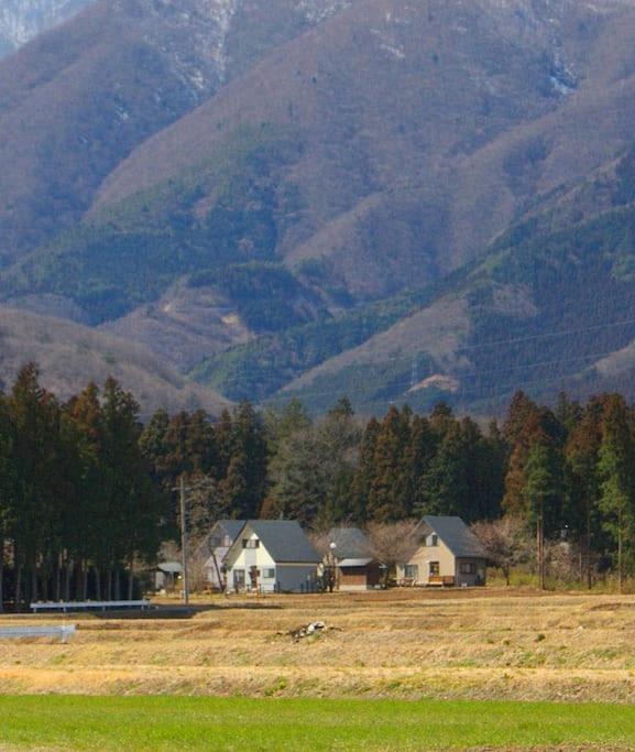 Villa 那須コテージ四季d棟/屋根付きバーベキュースペース完備/まるまま一棟貸し Nasu Exterior foto